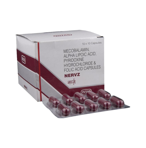 Nervz B6 / B12 Coenzyme Capsules